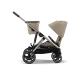 Прогулянкова коляска Cybex Gazelle S TPE Almond Beige