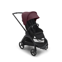 Прогулочная коляска Bugaboo DRAGONFLY - black/midnight black dark cherry - изображение