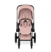 Прогулянкова коляска Cybex PRIAM Style Collection 5.0 - peach pink (шасі Chrome Brown)