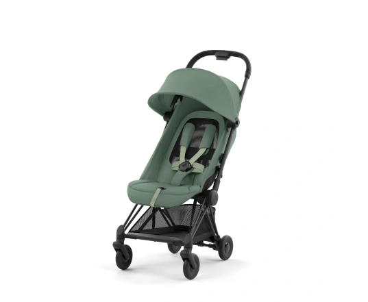 Прогулянкова коляска Cybex COYA - matt black/leaf green