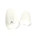 Стульчик для кормления Bloom Fresco White в комплекте с хлопковыми вкладышами -  Coconut white