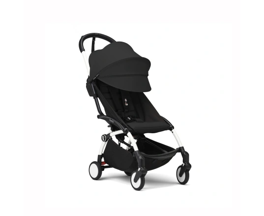 Прогулянкова коляска Stokke YOYO³ з 6 місяців Black (шасі White)