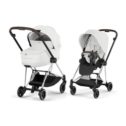 Коляска 2 в 1 Cybex MIOS Style Collection 5.0 - off white (шасі Chrome) - изображение