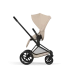 Прогулянкова коляска Cybex PRIAM Style Collection 5.0 - cozy beige (шасі Matt Black)