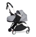 Універсальна коляска 2 в 1 Stokke YOYO³ + компактна люлька BABYZEN Stone (шасі White)