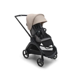 Прогулочная коляска Bugaboo DRAGONFLY - black/grey melange desert taupe - изображение
