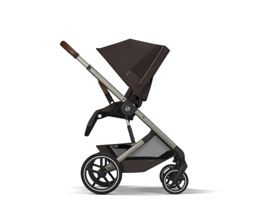 Прогулянкова коляска Cybex BALIOS S LUX TPE 2026 - chocolate brown (з бампером)