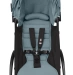 Универсальная коляска 2 в 1 с люлькой newborn shell Stokke YOYO³ Aqua (шасси Black)