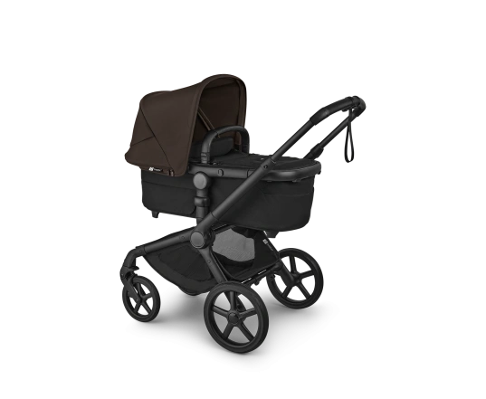 Универсальная коляска 2в1 Bugaboo FOX 5 RENEW - black/heritage black cocoa brown