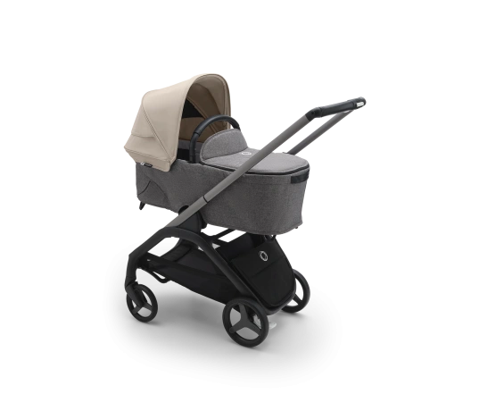 Универсальная коляска 2в1 Bugaboo DRAGONFLY - grafite/grey melange desert taupe