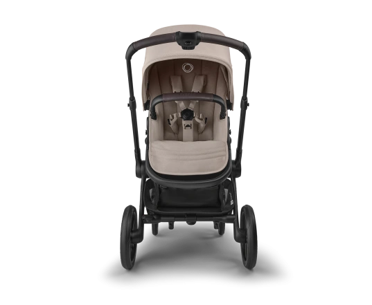 Универсальная коляска 2в1 Bugaboo FOX 5 RENEW - black/desert taupe melange-desert taupe melange
