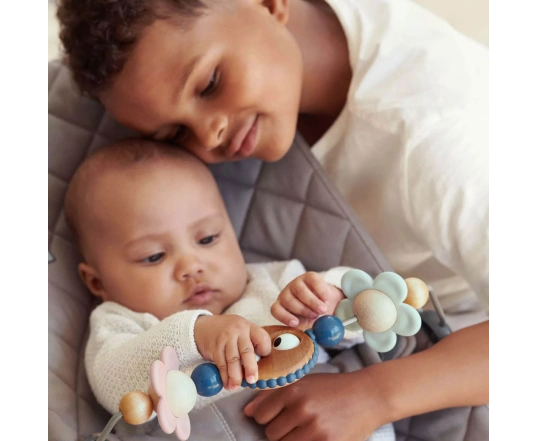 Дуга с играшками до шезлонгу-качалки BabyBjörn - Multicolor Pastel