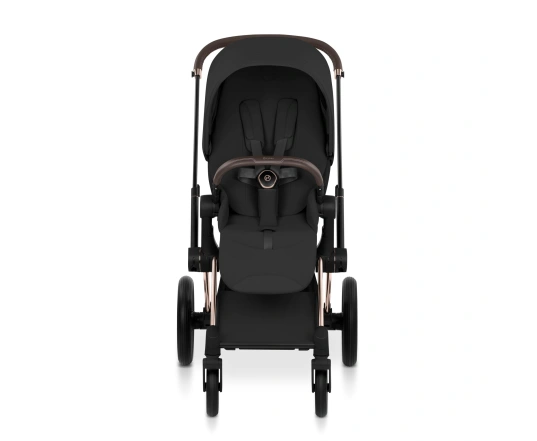 Коляска Cybex PRIAM Style Collection 5.0 - sepia black (шасі Rosegold)