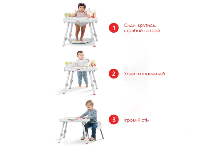 Купити Багатофункціональний розвиваючий центр Skip Hop Silver Lining Cloud з доставкою по Україні | KIDSLINE-51 - зображення