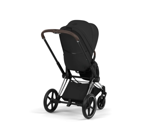 Прогулянкова коляска Cybex PRIAM Style Collection 5.0 - sepia black (шасі Chrome Brown)