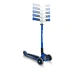 Самокат GLOBBER серії MASTER LIGHTS синій, колеса з підсвіткою, 50кг, 4+