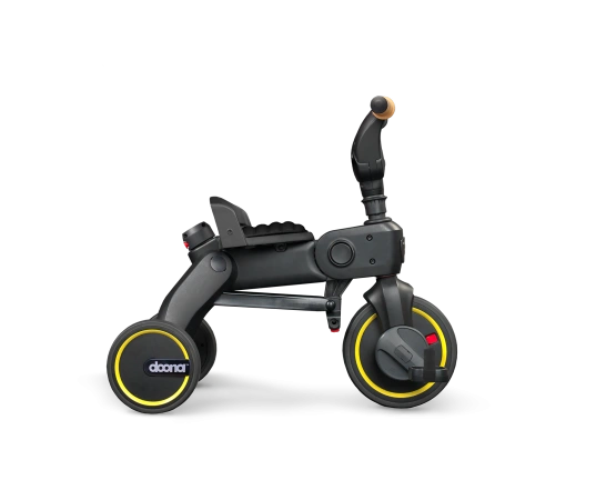 Складной трехколесный велосипед Doona Liki Trike S5 Nitro black