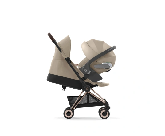 Прогулянкова коляска Cybex Coya Rosegold/Cozy Beige