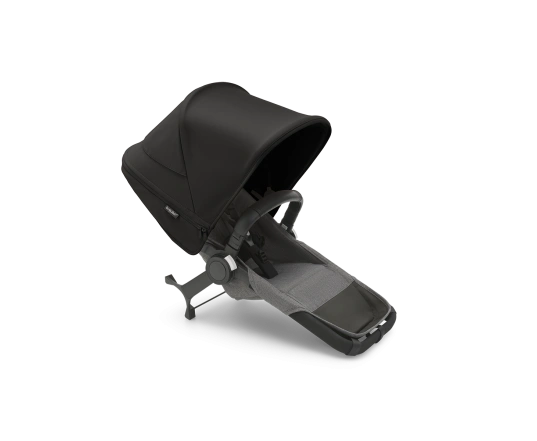 Універсальна коляска 2в1 Bugaboo Donkey5 Mono Midnight black/Grey mélange-Midnight black