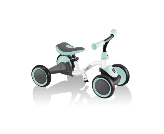 Біговел дитячий GLOBBER серії LEARNING BIKE 3в1 - Біло-м'ятний