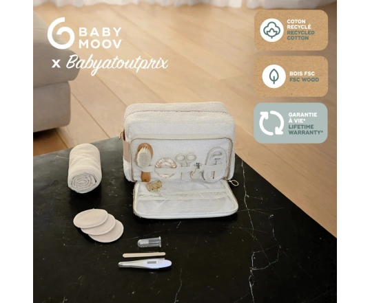 Набор по уходу за ребенком в органайзере Babymoov - curl white 