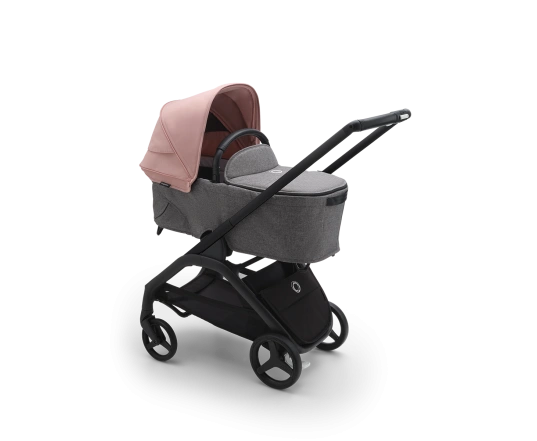 Универсальная коляска 2в1 Bugaboo DRAGONFLY - grafite/midnight black morning pink