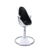 Стульчик для кормления Bloom Fresco White в комплекте с вкладышами из экокожи - Midnight black