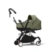 Универсальная коляска 2 в 1 с люлькой newborn shell Stokke YOYO³ Olive (шасси White)