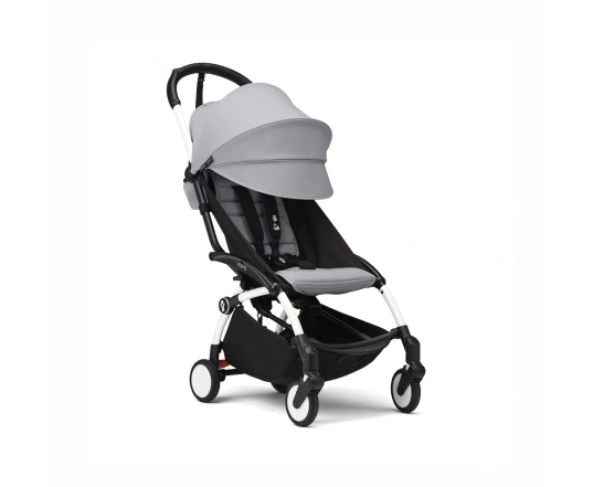 Прогулянкова коляска Stokke YOYO³ з 6 місяців Stone  (шасі White)