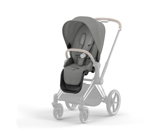 Прогулянкова коляска Cybex Priam Mirage Grey  (шасі Chrome )