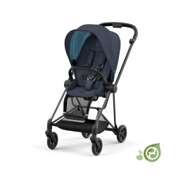 Прогулянкова коляска Cybex MIOS CONSCIOUS COLLECTION - dark navy (шасі Matt Black) - зображення