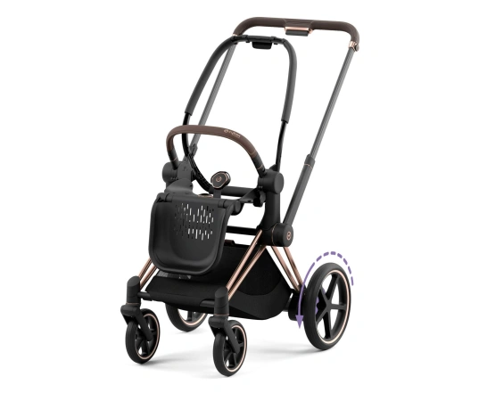 Шасі ePriam & каркас прогулянкового блоку Cybex - Rosegold