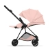 Коляска 2 в 1 Cybex MIOS Style Collection 5.0 - peach pink (шасі Matt Black)