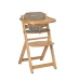 Стульчик для кормления с вкладышем Bebe Confort TIMBA - natural wood/beige