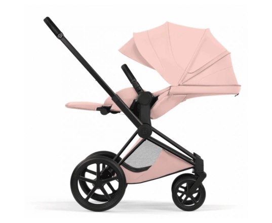 Прогулочная коляска Cybex Priam Style Collection 5.0 - peach pink (шасси Matt Black)