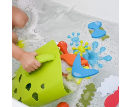 Органайзер для дитячих іграшок у ванній кімнаті Вoon Frog Pod