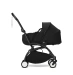 Универсальная коляска 2 в 1 с люлькой newborn shell Stokke YOYO³ Black (шасси Black)
