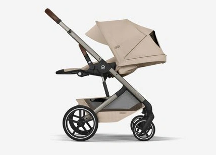 Прогулянкова коляска Cybex BALIOS S LUX TPE - almond beige (з бампером)-47 Прогулянкова коляска Cybex Balios S Lux TPE купити з доставкою-47 - зображення