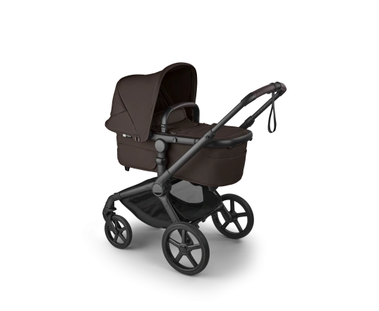 Универсальная коляска 2в1 Bugaboo FOX 5 RENEW - black/cocoa brown-cocoa brown