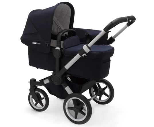 Универсальная коляска 2в1 Bugaboo Donkey3 Mono Alu/Dark Navy