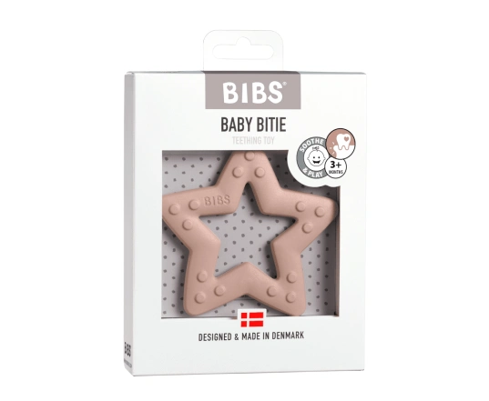 Іграшка - прорізувач BIBS Baby Bitie Star Blush