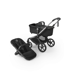 Універсальна коляска 2в1 (без капюшону) Bugaboo FOX 5 RENEW - grafite/heritage black - зображення