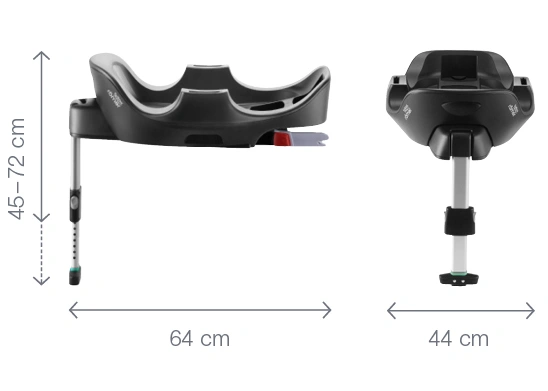 Britax Römer BABY-SAFE i-SIZE FLEX BASE — база для автолюльки-42 - зображення