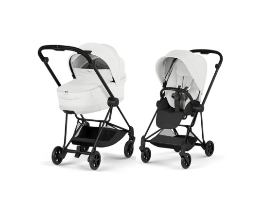 Коляска 2 в 1 Cybex MIOS Style Collection 5.0 - off white (шасі Matt Black)
