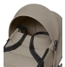 Универсальная коляска 2 в 1 с люлькой newborn shell Stokke YOYO³ Taupe (шасси White)