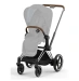 Шасі ePriam & каркас прогулянкового блоку Cybex - Chrome Brown