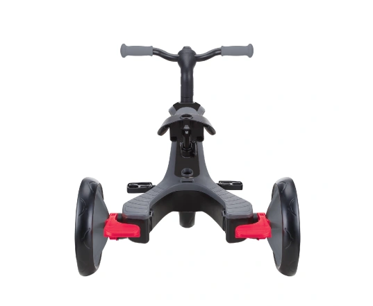 Велосипед дитячий GLOBBER серії EXPLORER TRIKE 4в1 DELUXE PLAY - Чорно-сірий