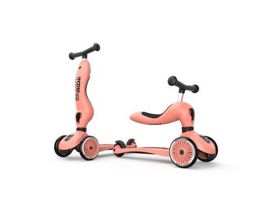 Самокат Scoot and Ride серії Highwaykick-1 персик,1-5 років
