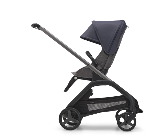 Универсальная коляска 2в1 Bugaboo DRAGONFLY - grafite/grey melange stormy blue