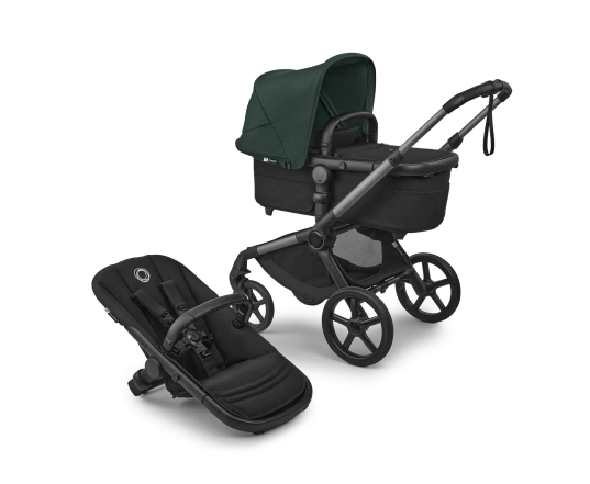Універсальна коляска 2в1 Bugaboo FOX 5 RENEW - grafite/heritage black fern green